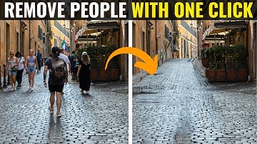 Remove People in Photoshop Using AI Generative Fill