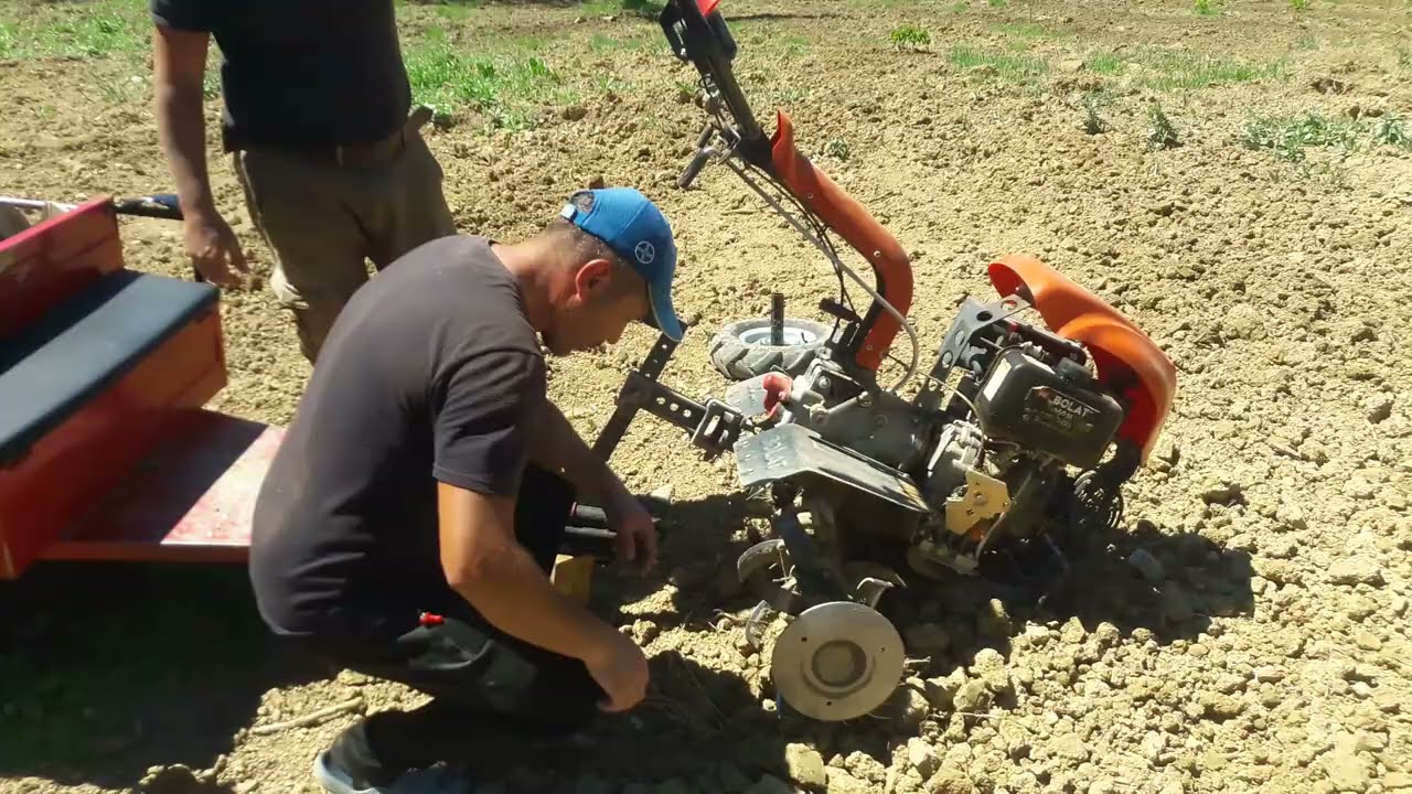 Çapa Motoruna Tekerlek ve Römork Takılması