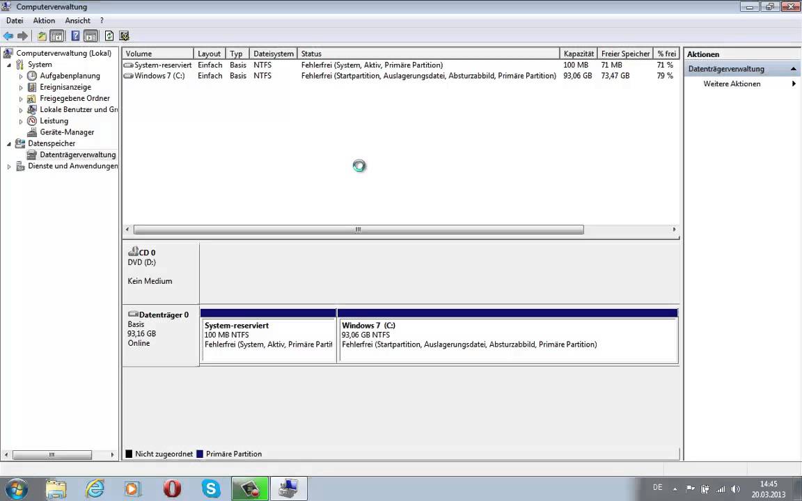 Windows 7 Partition Erstellen | Partition erstellen mit AOMEI Partition ...