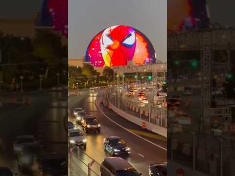 MARVEL’S SPIDER-MAN 2 TAKES OVER THE SPHERE IN LAS VEGAS!!!