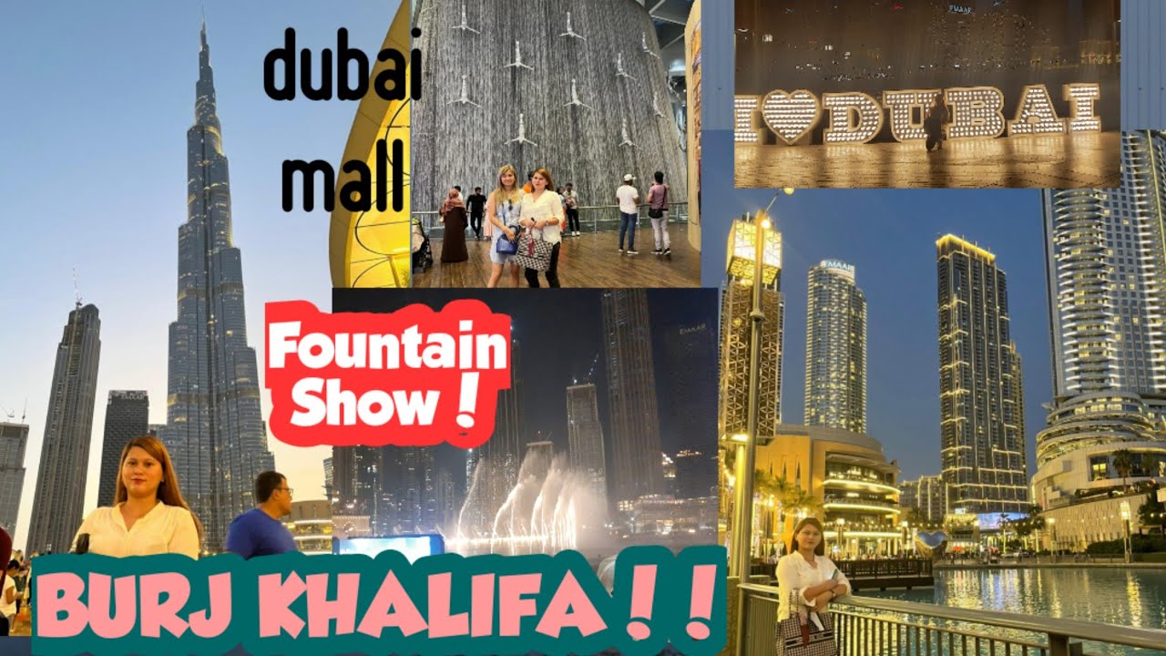 #Burjkhalifa#DubaiMall#FountainShow