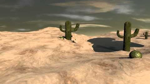 3D Desert Environment