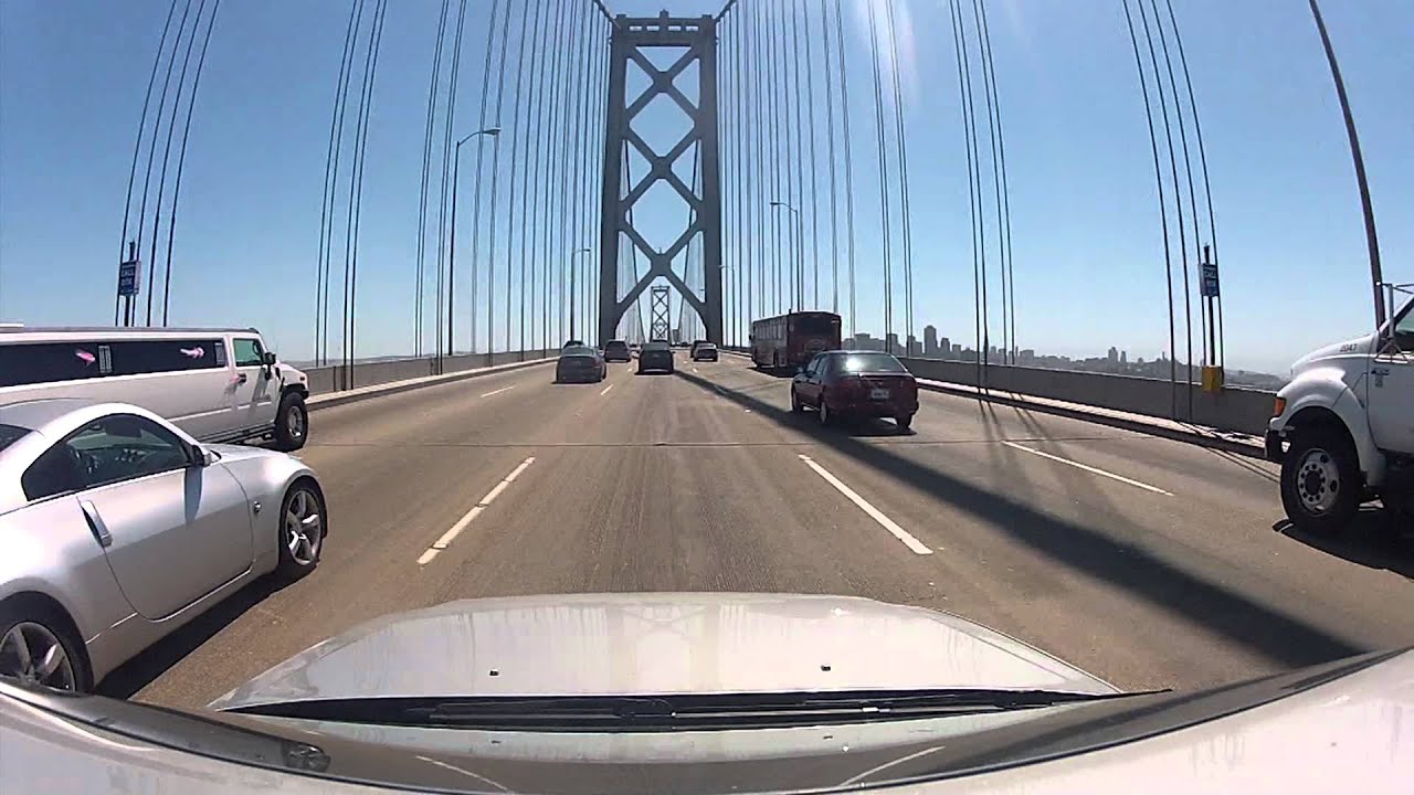 Driving Across Bay Bridge into San Francisco YouTube