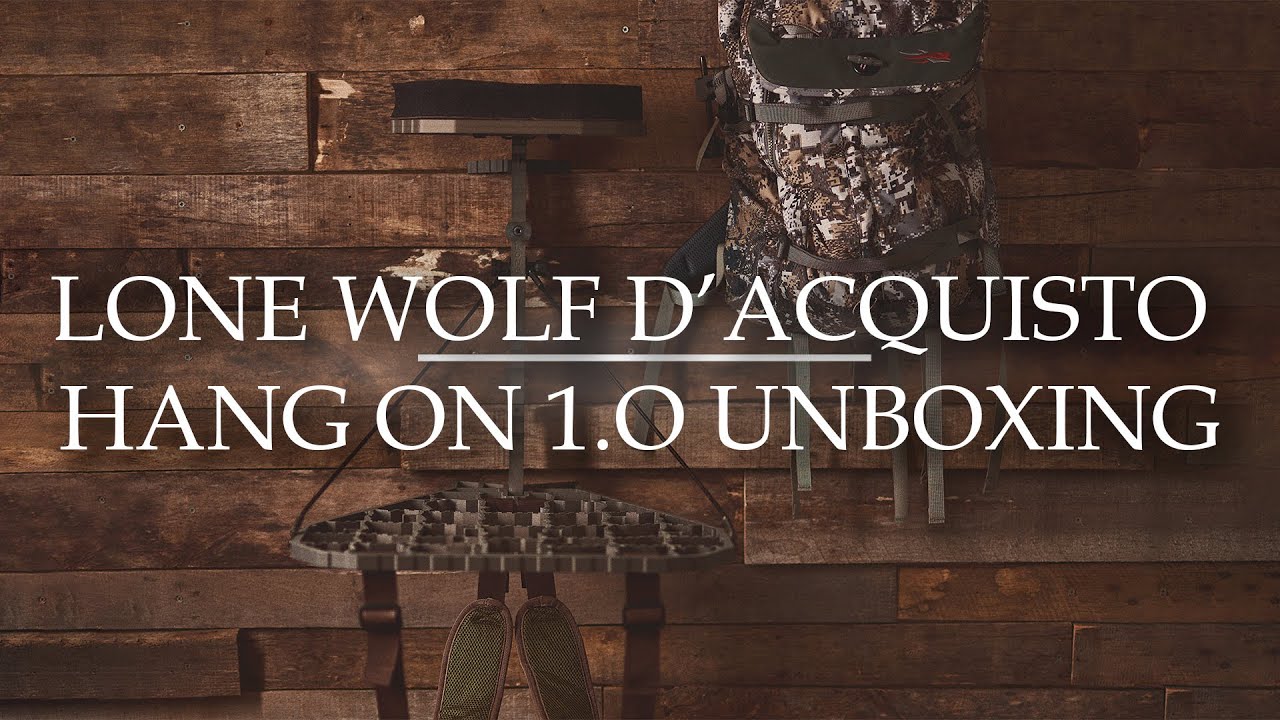 Распаковка Lone Wolf D'Acquisto Hang On 1.0