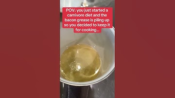 Save Bacon Grease Like a Pro! #bacon #cooking #kitchen