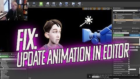 FIX: Update Animation in Editor value for Unreal Engine | ARkit Live link | Bite Size Tutorial 01|