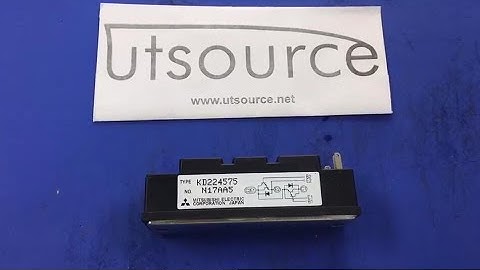 KD224575 Dual Darlington Transistor Module (75 Amperes/600 Volts), Utsource