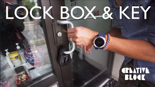 How To Open The Lock Box For Your Booking At Creative Block