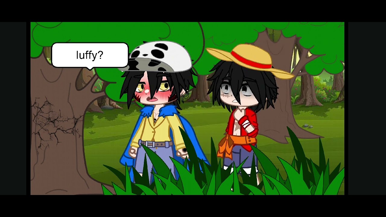 Luffy 24 horas sendo pervertido com o Law(recado no final por favor leiam)