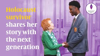 Holocaust survivor meets school boy to pass on her story | Holocaust Memorial Day 2024 by The Jewish Chronicle 317 views 4 months ago 3 minutes, 51 seconds