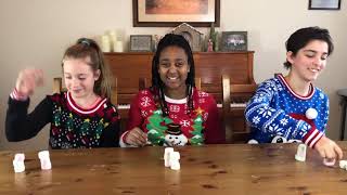 Minute to Win It Snowman Stack Christmas Game screenshot 5