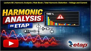 Lecture 68 | Harmonic Analysis in Etap | Free Etap Course online