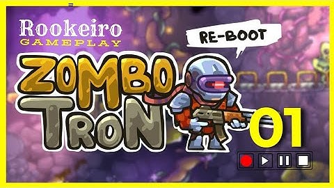 ZomboTron - Gameplay Walkthrough Stage 01- (iOS, Android) Rookeiro