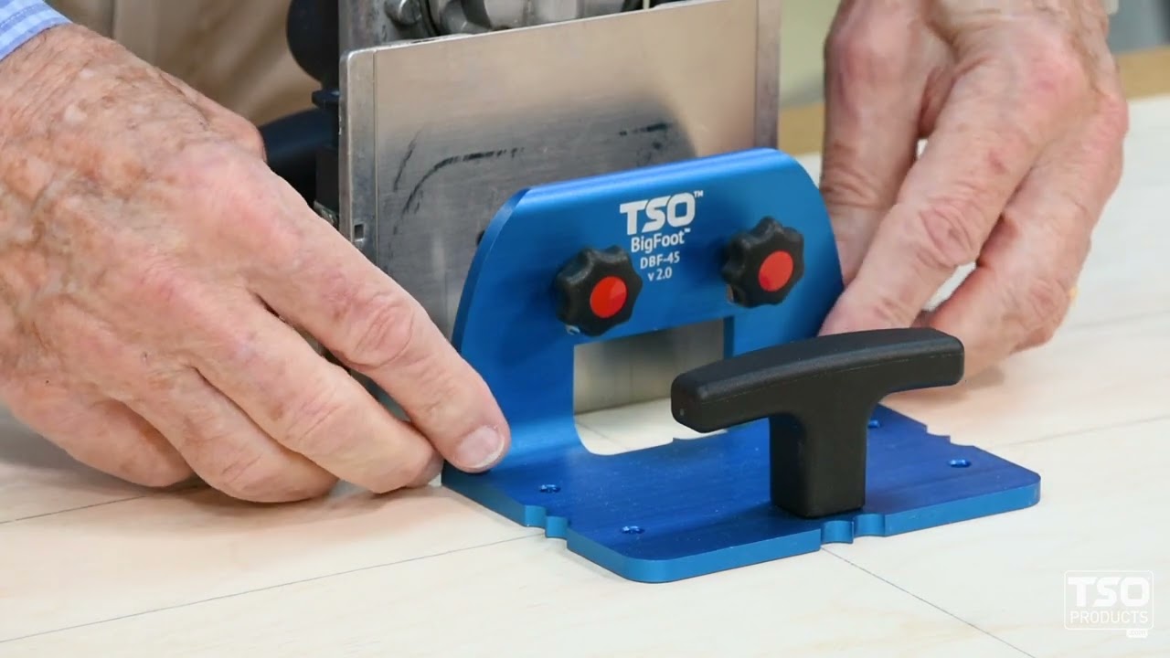 DBF-45 BigFoot v2.0 Base System for Festool Domino | TSO BigFoot