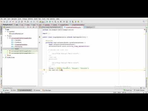 Android App Development for Beginners   30   Simple Array in urdu