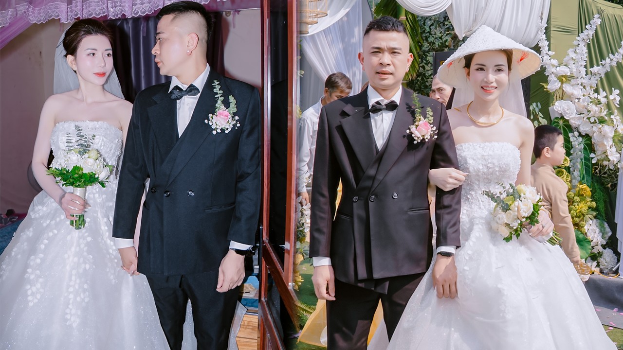 Lễ Ăn Hỏi & Đám Cưới xóm Chuông Bắp | Ngọc Ánh ❤️ Ngọc Hiếu | Đám Cưới Đẹp và Đông Vui Nhất Xóm