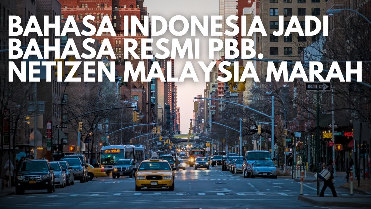 Bahasa Indonesia Jadi Bahasa Resmi PBB, Netizen Malaysia Langsung Iri dan Julid