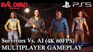 EVIL DEAD THE GAME PS5 - Co-op Survivors Vs. AI Gameplay (4K 60FPS) | Ash (Ash Vs Evil Dead) screenshot 4