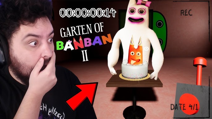 ASSIM SERÁ os JUMPSCARES dos NOVOS PERSONAGENS de GARTEN OF BANBAN 2TOTALMENTE  ASSUSTADORES 