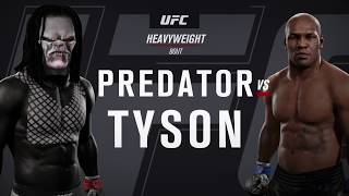 Predator vs. 🥊Mike Tyson (EA Sports UFC 2) - Crazy UFC 👊🤪