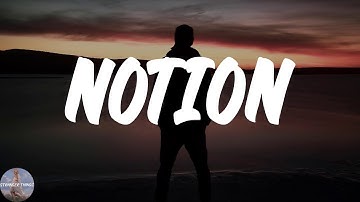 The Rare Occasions - Notion (Lyric Video)