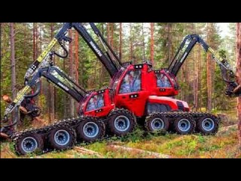 Amazing Modern Mega Machines Ungewöhnliche Holzarbeiten Sägewerk