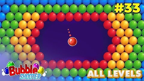 Bubble Shooter Android Gameplay | Bubble Shooter Level 33 | #bubbleshooter #shootergames #gamevideo