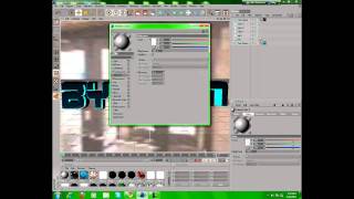 Cinema 4D Double Torus material tutorial