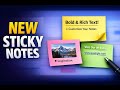 How to Add Images, Links, and Rich Text to Workflow Sticky Notes