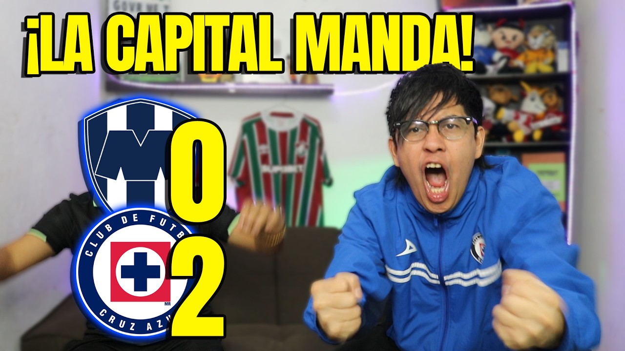 ¡IMPARABLES! Reacciones CRUZ AZUL 2-0 MONTERREY Jornada 8 Liga Mx