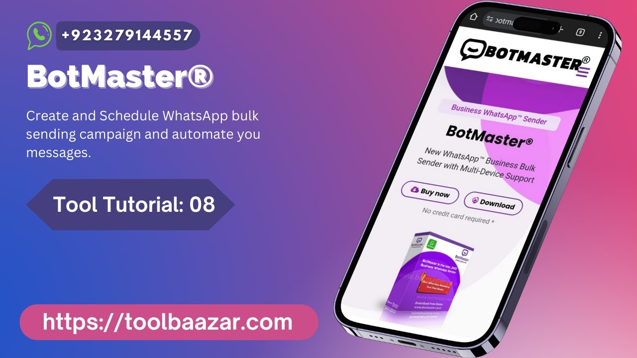 BotMaster | Its features and Working | Fully Explained in Urdu/Hindi ...