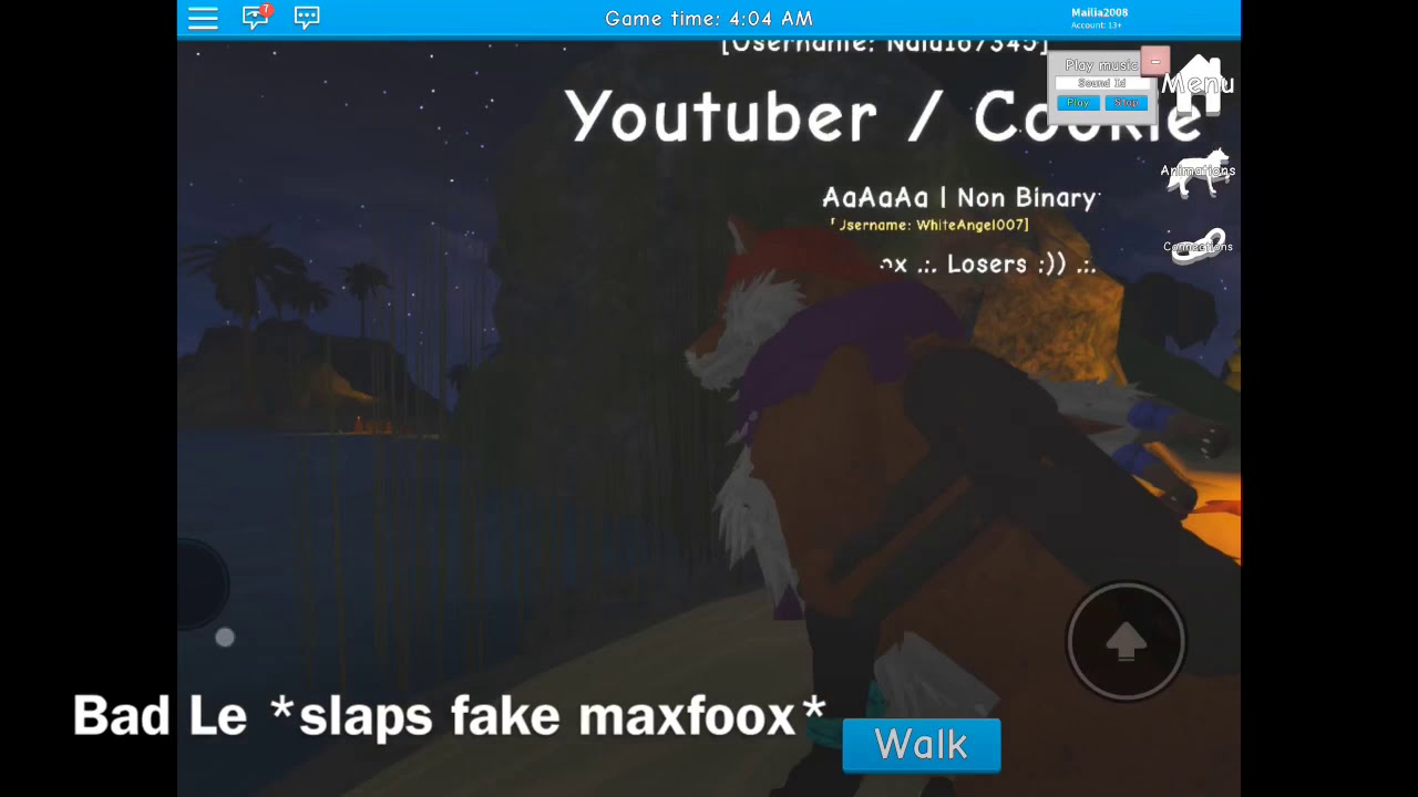 Finding a fake maxfoox :0