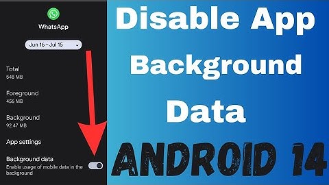 How to Disable App Background Data on Pixel 7 Pro and Pixel 7 | Turn Off Background Data