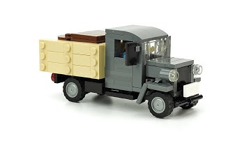 LEGO Old Truck MOC Building Instructions