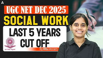 UGC NET Social Work | UGC NET Social Work Cut Off Last 5 Years By Ritu Mam