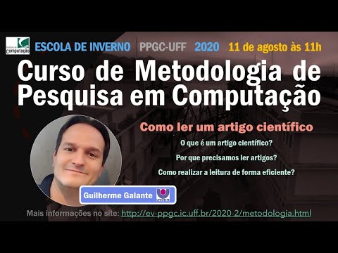 Como ler um artigo científico? (Módulo 7/20)
