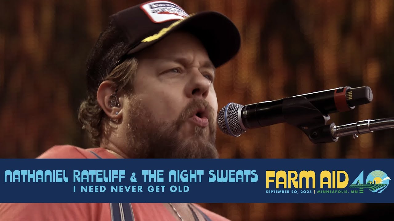 Nathaniel Rateliff & The Night Sweats – I Need Never Get Old (концерт на Farm Aid 40)