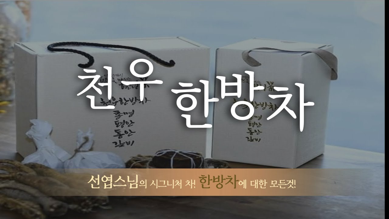 선엽스님의 시그니처 한방차! 자세히 알아보기!