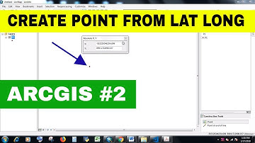 [ARCGIS #2]CREATE NEW  POINT SHAPE FILE FROM LATITUDE & LONGITUDE IN ARCGIS
