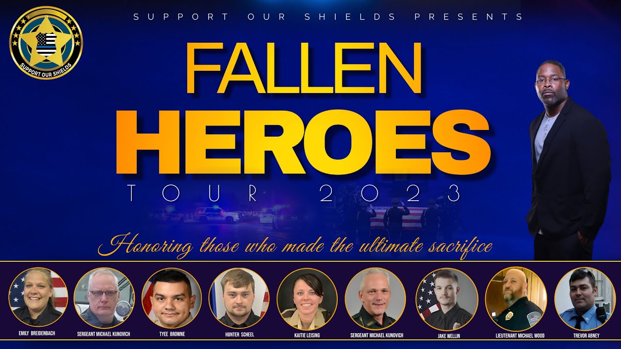 Support Our Shields honors fallen Bay St Louis officers - YouTube