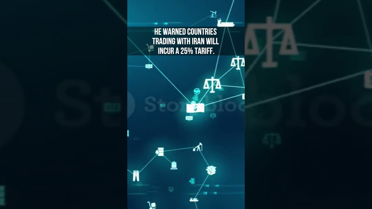 Oil prices jump as new Trump tariff threats placed on Iran trade partners 