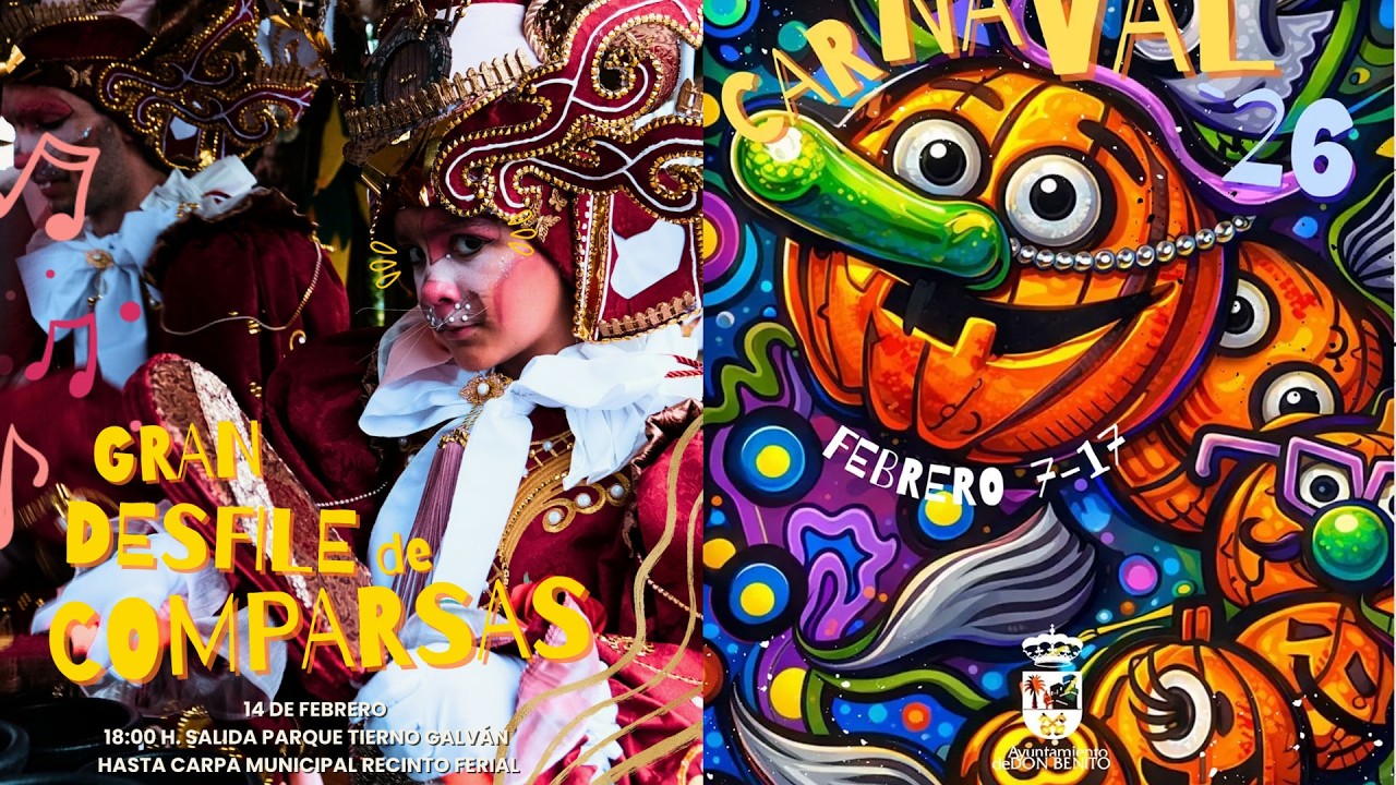 GRAN DESFILE DE COMPARSAS  - CARNAVAL DON BENITO 2026
