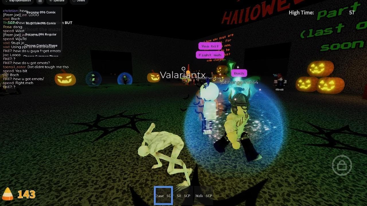 Roblox [🎃] SCP-096 COMIX Demonstration Without The Maze: Halloween! (Part 2/3)