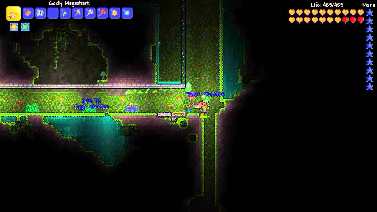 Terraria - [Plantera Boss Fight] - YouTube