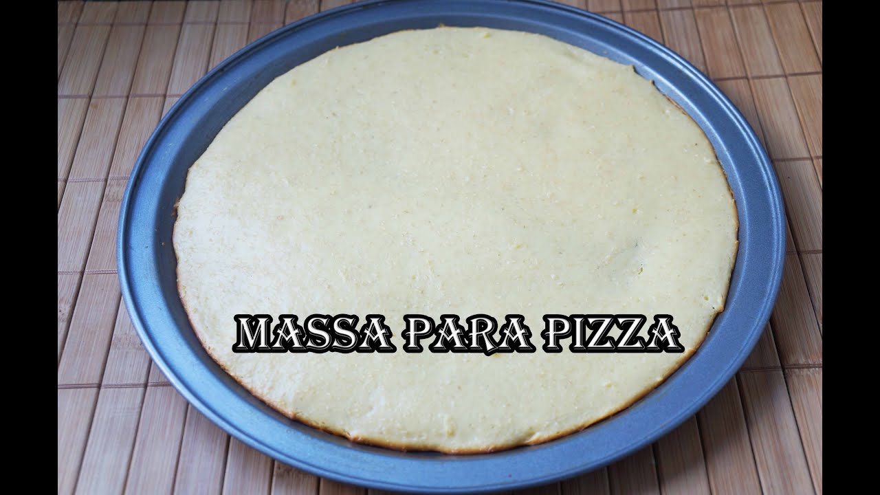 Dieta Dukan: Receita - Massa para Pizza