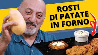 Rosti di patate in forno