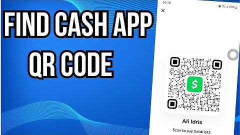 How To Find Cash App Qr Code