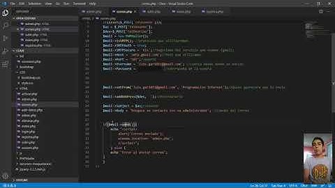Enviar correo electrónico con PHP