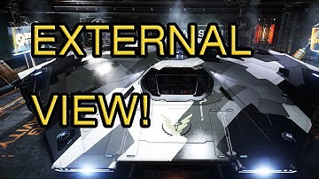Elite Dangerous - External View! (Using the Debug Camera in 1.2)
