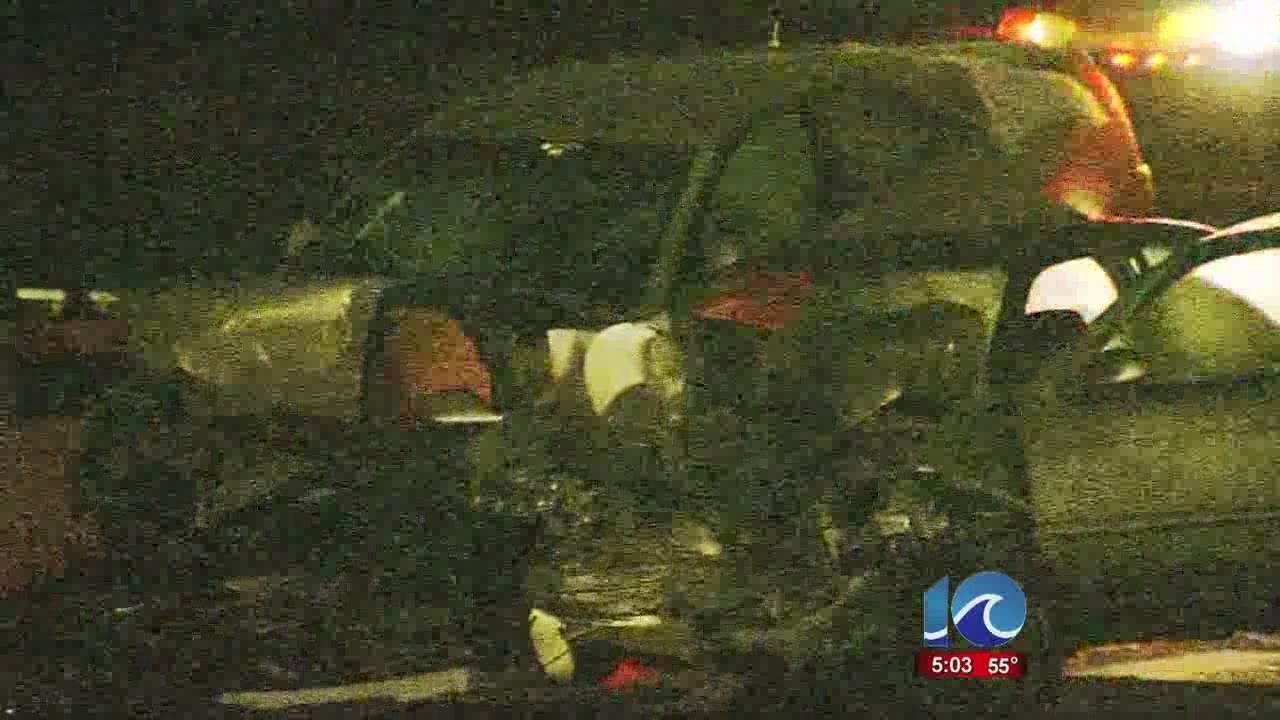 Woman killed in wrong-way crash - YouTube